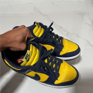 Nike Dunk Low Michigan Size 9